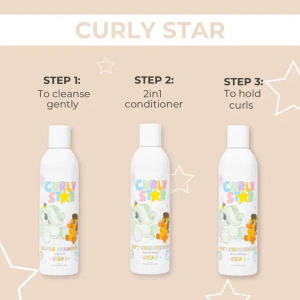 Pretty Curly Girl Liquid Gel 200ml - Kids Line
