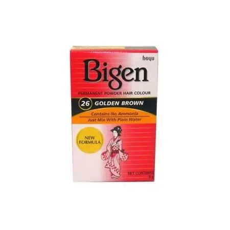 Bigen Powder Hair Color #26 Golden Brown