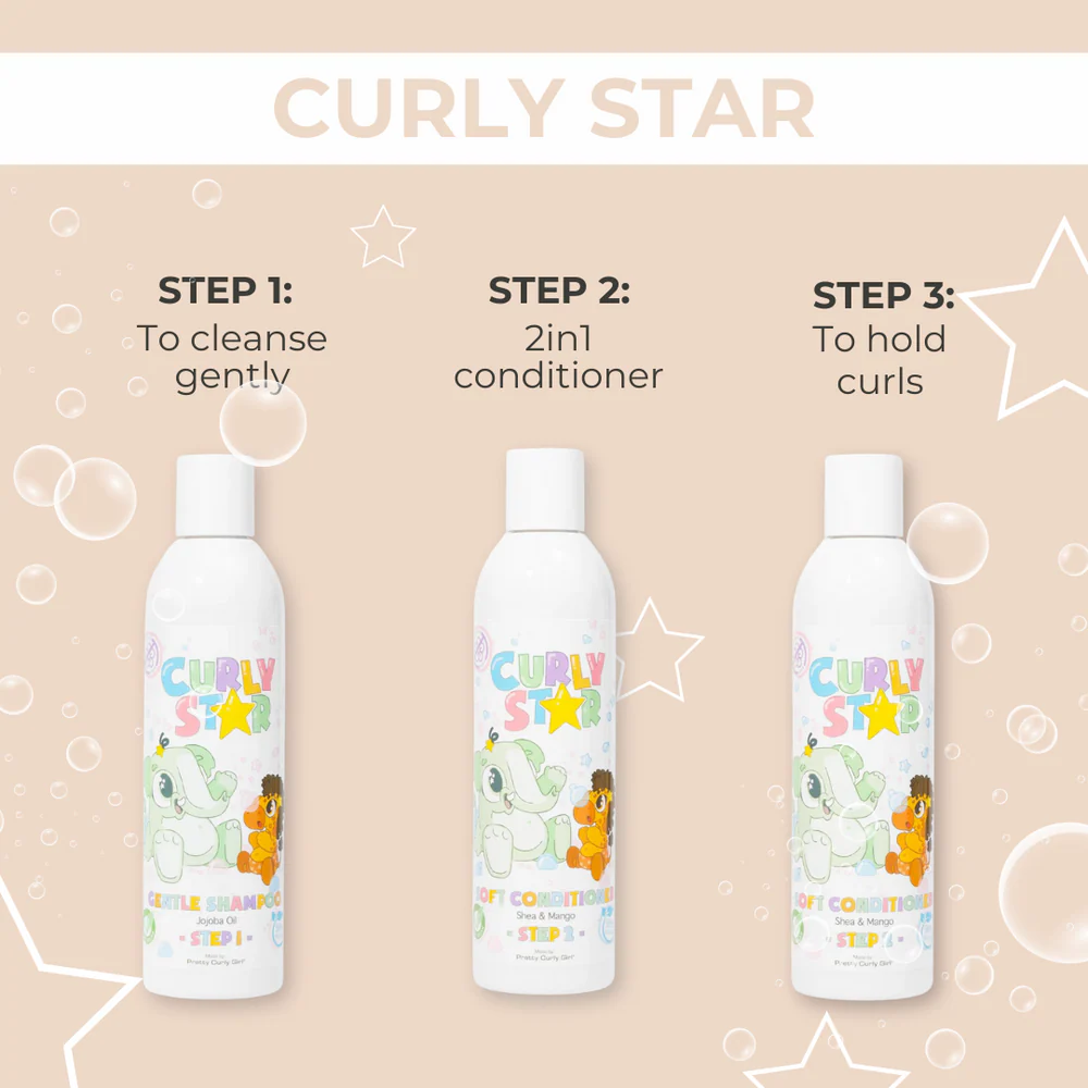 Pretty Curly Girl Gentle Shampoo Kids Line 200ml