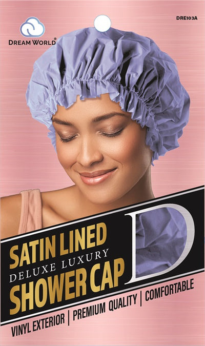 Dream World W-Shower Cap Deluxe Assorted #DRE103A  (EA)