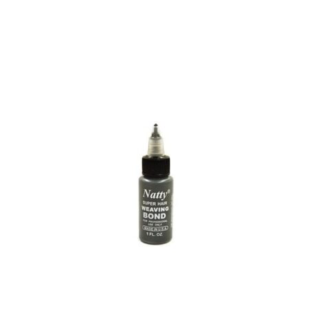 Natty Super Hair Weaving Bond White 1oz