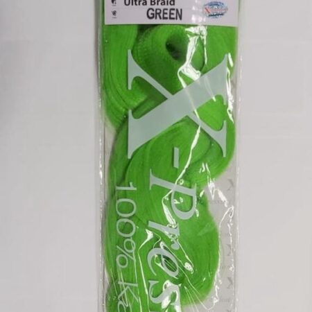 X-Pression Pre-Stretched 2X 46" #OM/Green Mango