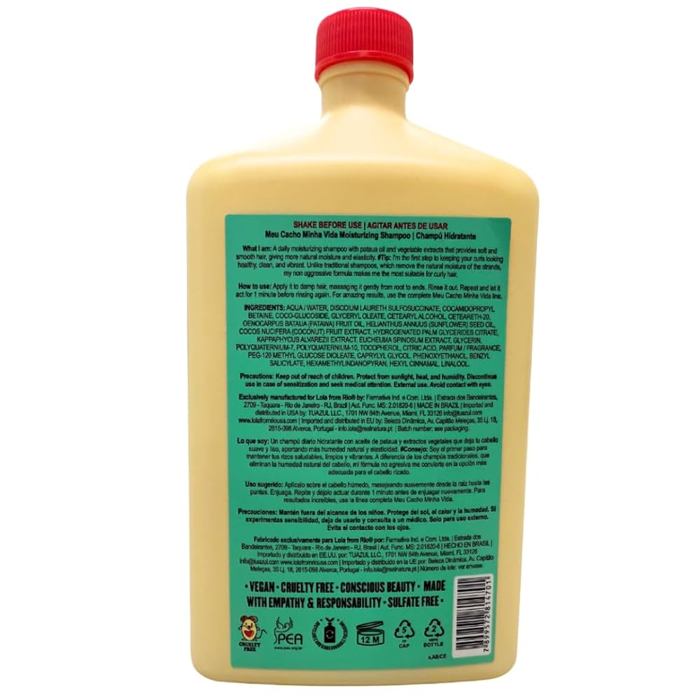 Lola Cosmetics Meu Cachos Moisturizing Shampoo 500ml