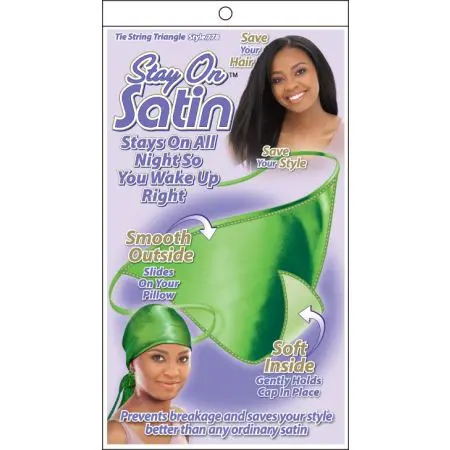Stay On Satin #778 Tie String Triangle -asst