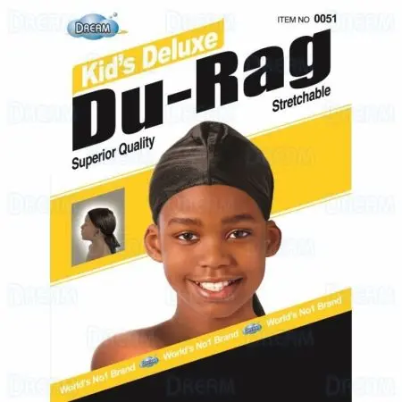 Dream World Kid-Durag Black #51 (EA)