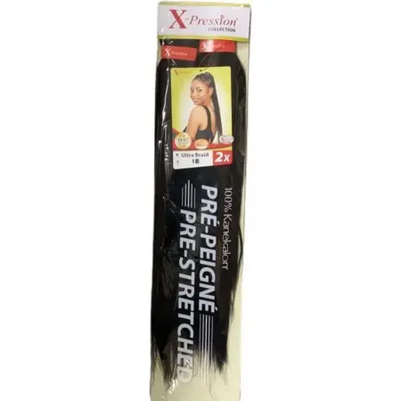 X-Pression Pre-Stretched 2X 46" #1B