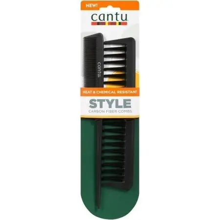 Cantu Accessories Heat Carbon Fiber Combs #07894