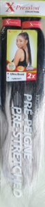 X-Pression Pre-Stretched 2X 46" #Matte Gray