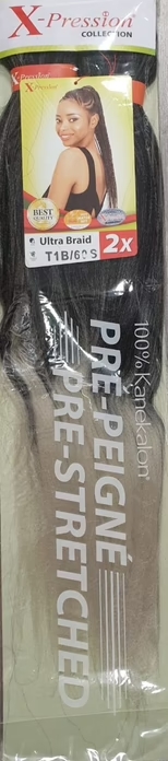 X-Pression Pre-Stretched 2X 46" #T1B/60