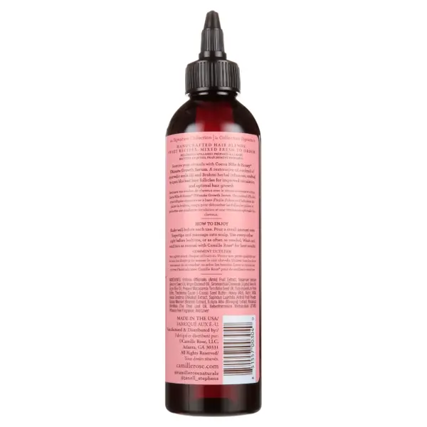 Camille Rose Cocoa Nibs & Honey Growth Serum 8oz