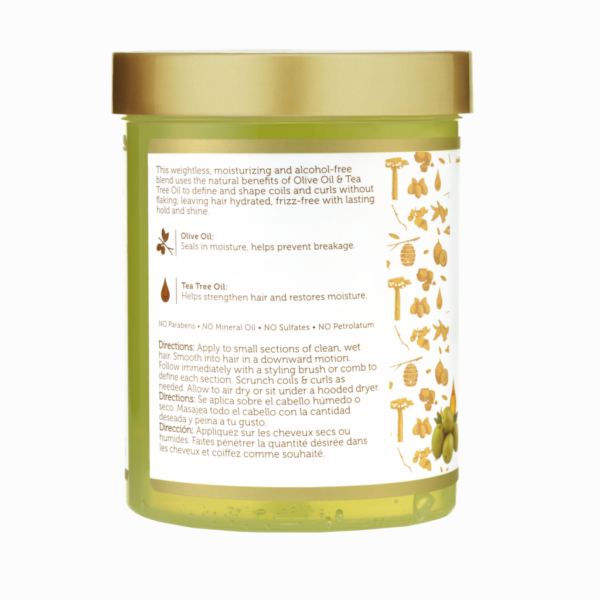 African Pride Moisture Miracle Olive Oil & Tea Tree Max Hold Gel 510gr