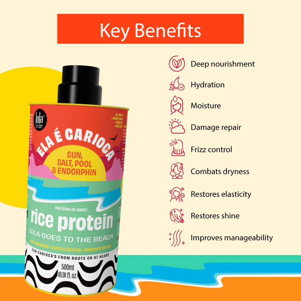 Lola Cosmetics Ela Is Carioca Rice Protein 500ml