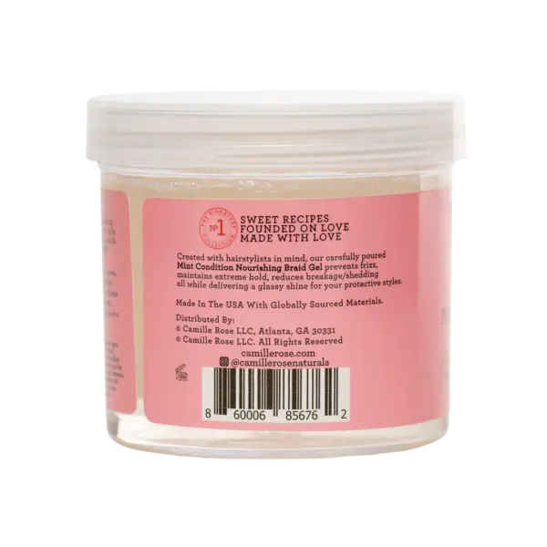Camille Rose Mint Conditioning Braid Gel 12oz