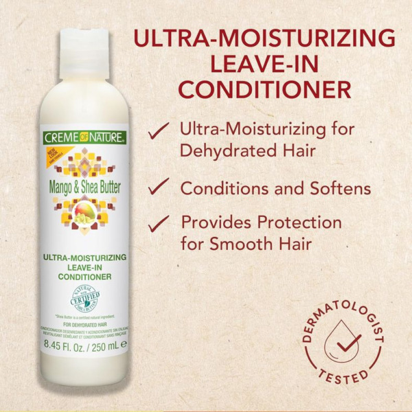 Creme of Nature Mango & Shea Butter Ultra Moisturizing Leave-In Conditioner 250ml