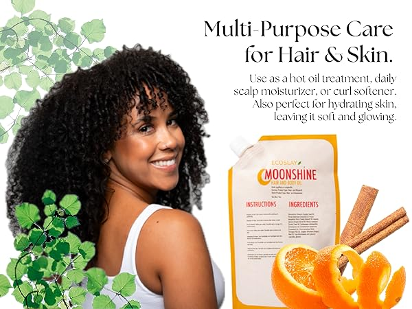 Ecoslay Moonshine Hair & Body Oil 237ml