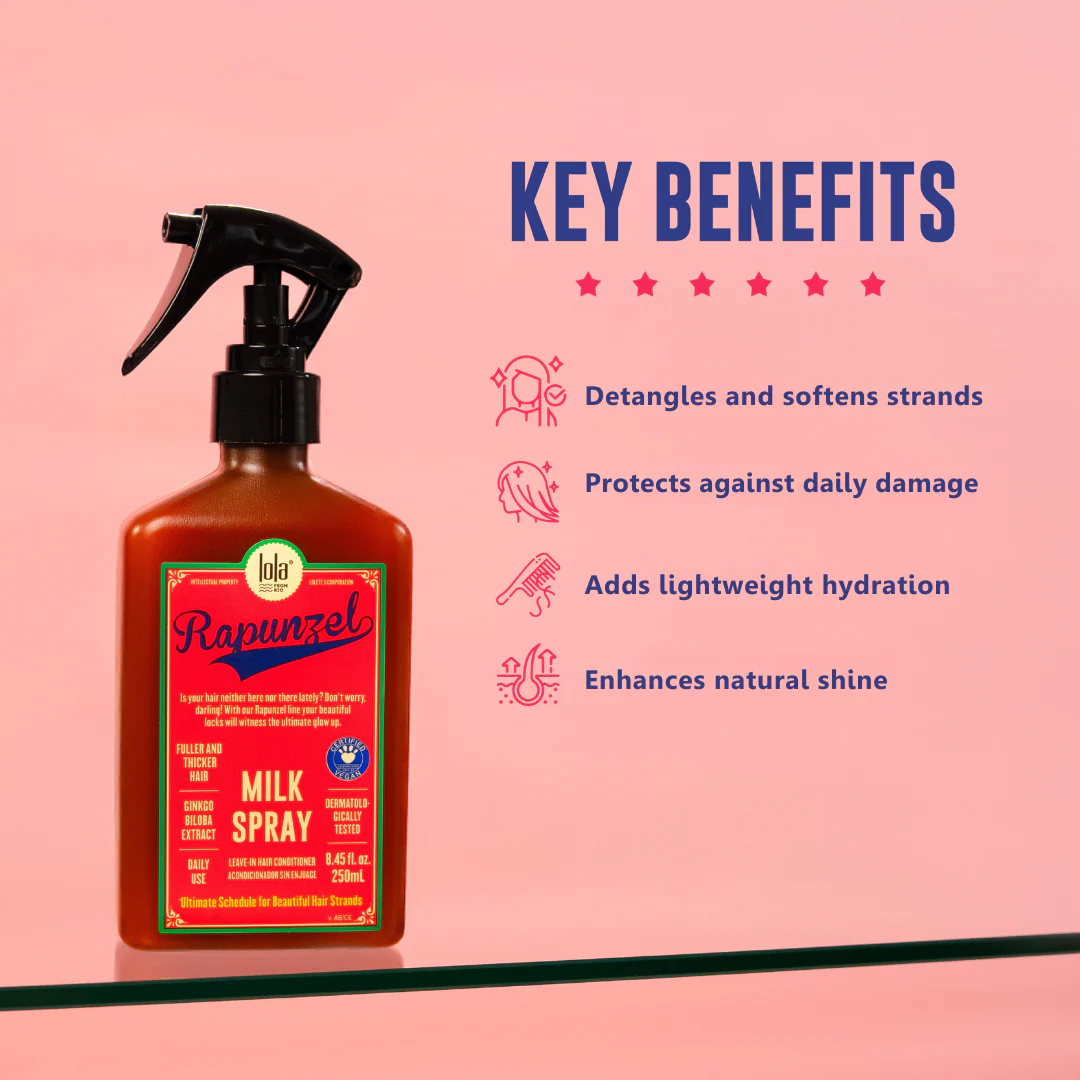 Lola Cosmetics Rapunzel Milk Spray Leave-In Conditioner 250ml