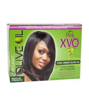 Pink XVO Relaxer Kit Regular 2 App.