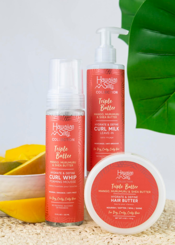 Hawaiian Silky Triple Butter Hydrate & Define Hair Butter 113gr