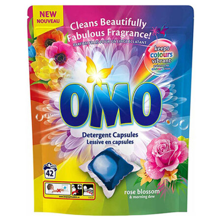OMO Caps Fresh Rose Blossom Pack 42X20G