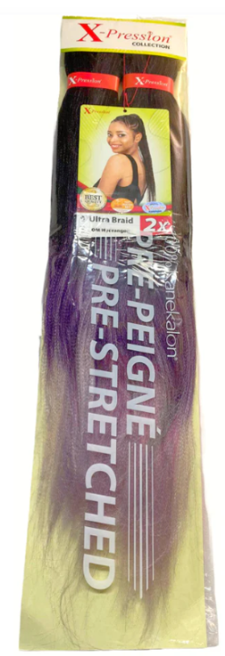 X-Pression Pre-Stretched 2X 46" #OM/Hydrangea