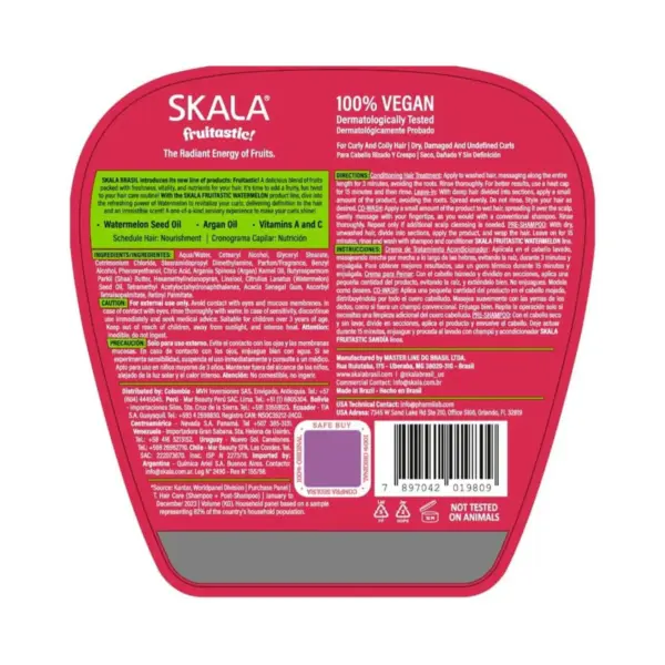 Skala Melancia Treatment 2 in 1 Cream 1000g Skala Melancia Treatment 2 in 1 Cream 1000g