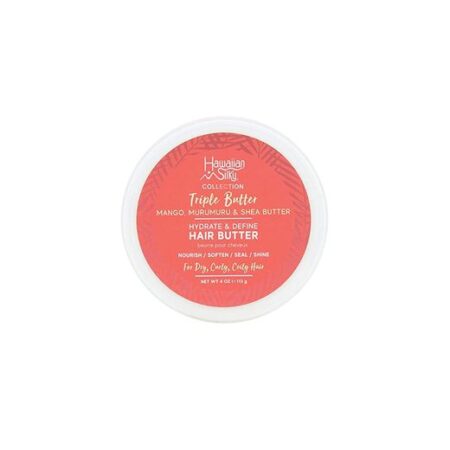 Hawaiian Silky Triple Butter Hydrate & Define Hair Butter 4oz