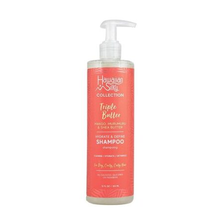 Hawaiian Silky Triple Butter Hydrate & Define Shampoo 12oz