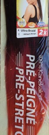 X-Pression Pre-Stretched 2X 46" #OM/ Apple Mango