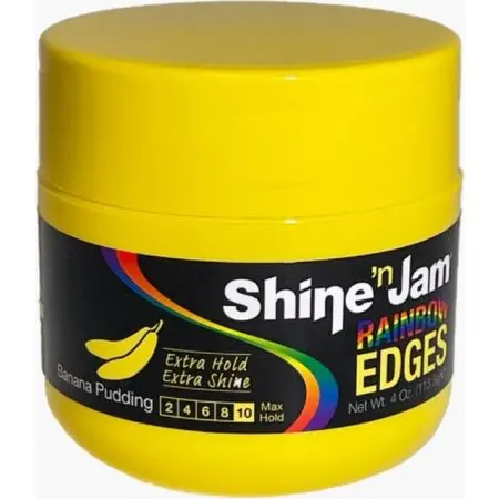 Shine 'n Jam Rainbow Edges Banana Pudding 4oz