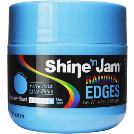 Shine 'n Jam Rainbow Edges Blueberry Blast 4oz