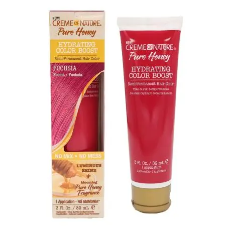 Creme of Nature Pure Honey Hydrating Color Boost Fuchsia
