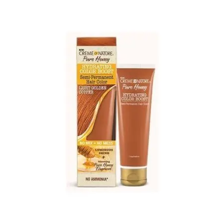 Creme of Nature Pure Honey Hydrating Color Boost Light Golden Copper