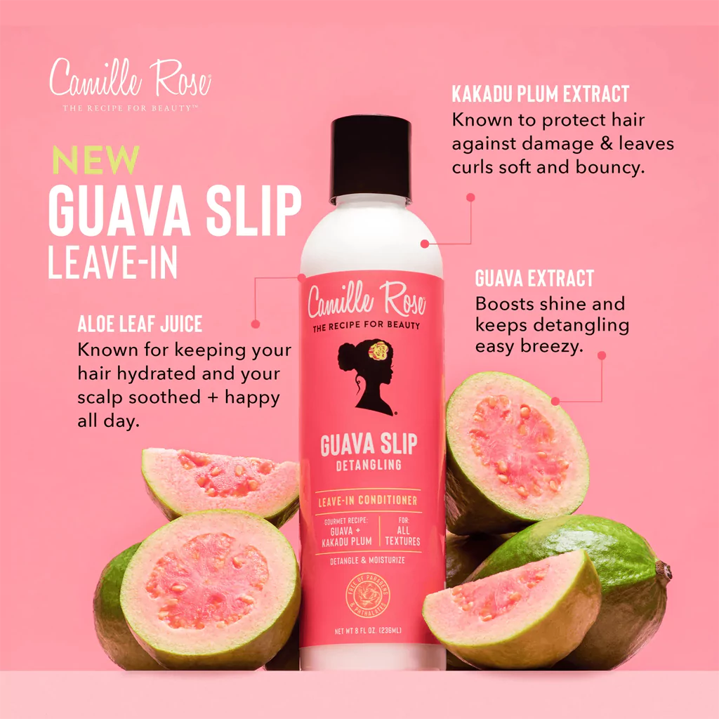 Camille Rose Guava Leave-In Detangler 8oz