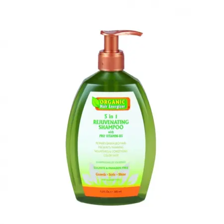 Organic Hair Energizer 5 in 1 Rejuvenating Shampoo 385ml Organic Hair Energizer 5 in 1 Rejuvenating Shampoo 385ml