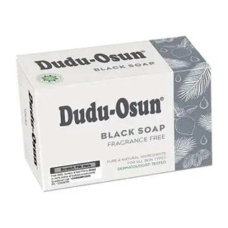 Dudu Osun Black Soap Fragrance Free Black Soap 150g
