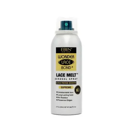 Ebin Wonder Lace Bond Melting Spray Silk Protein & Biotin 80ml