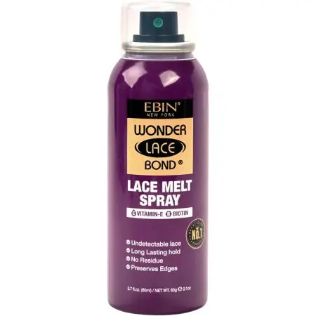 Ebin Wonder Lace Bond Melting Spray Vitamin E & Biotin 80ml