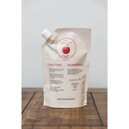 Ecoslay Apple Sauce Edge Pouch 8oz