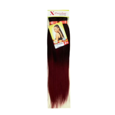 X-Pression Pre-Stretched 2X 46" #T1B/RED