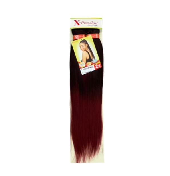 X-Pression Pre-Stretched 2X 46" #T1B/RED
