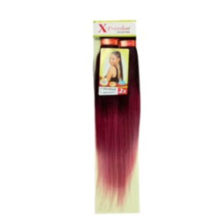 X-Pression Pre-Stretched 2X 46" #OM/Plum Blossom