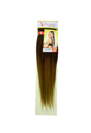 X-Pression Pre-Stretched 2X 46" #OM/Natural Blonde