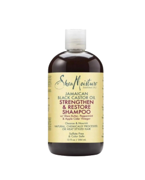 Shea Moisture Jamaican Black Castor Oil Shampoo, Conditioner & Leave-In Conditioner &Strengthen Grow & Restore