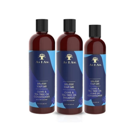 As I Am Dry & Itchy Shampoo, Conditioner & Leave In Conditioner Set van 3