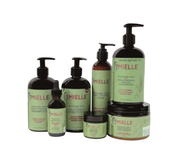 Mielle Rosemary Mint Strengthening Hair Care Bundle Set 7