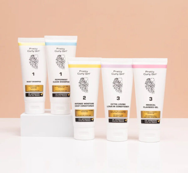 Pretty Curly Girl Method Starter set - Moisture (5x100ml)