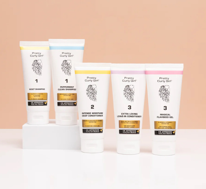 Curly Girl Method Starter set - Moisture (5x100ml)