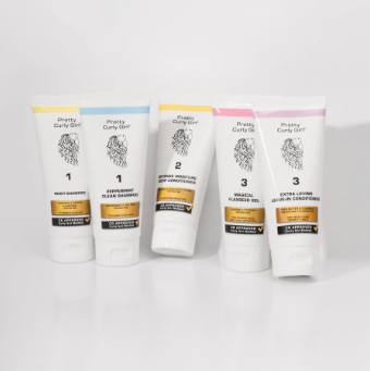 Pretty Curly Girl Method Starter set - Moisture (5x100ml)
