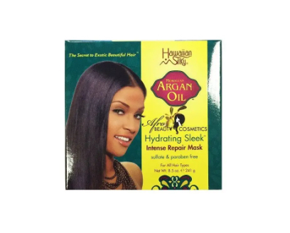 Hawaiian Silky Argan Oil Hydrating Sleek Intense Repair Mask 340gr