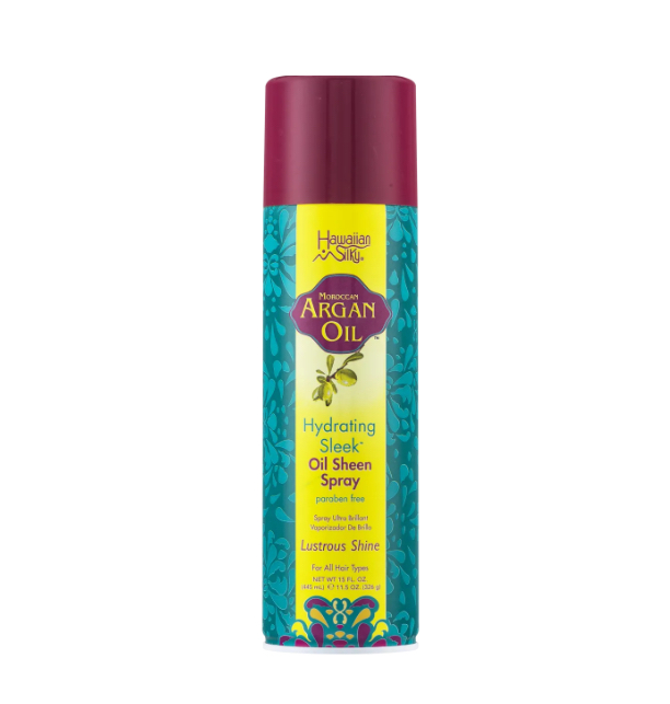 Hawaiian Silky Argan Oil Hydrating Sleek Sheen Spray 326ml